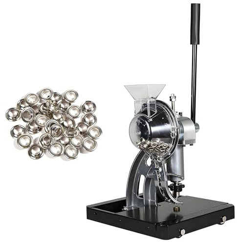 Machine de Monture à Main à la Main Semi-Automatique, Machine de Fixation à œillets Semi-Automatique de 10 mm, Machine à œillets de Presse à Main Robuste, Machine à Coups de Poing et de réglage 8mm