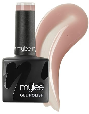 Mylee Gel Nail Polish 8ml [For Your Eyes Only] - UV/LED Soak-Off Nail Art Manicure Pedicure for Professional, Salon & Home Use [Nude Range] - Long Lasting & Easy to Apply