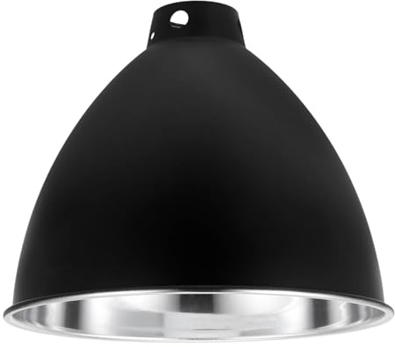 Sharplace Paralume a Cupola per Rettili Riflettore per Lampada Riscaldante Copertura Protettiva Accessorio per Terrario di Facile Installazione Adatto per Serp, 8.5in Silver Lining