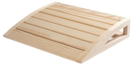 Fzaqwen Poggiatesta in Legno per Sauna, Cuscino Professionale per Sauna E Bagno Turco Domestico.