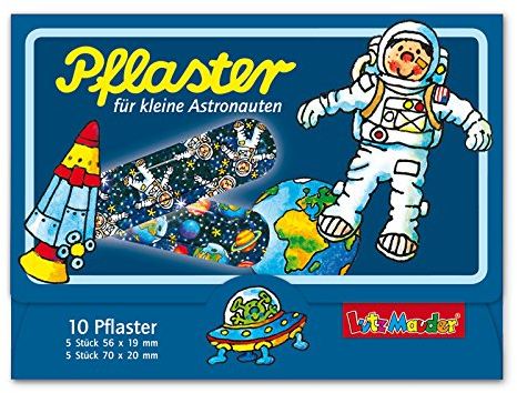 Lutz Mauder 10 Kinderpflaster * Astronaut 14600 // Pflaster Pflasterbriefchen Weltraum Space