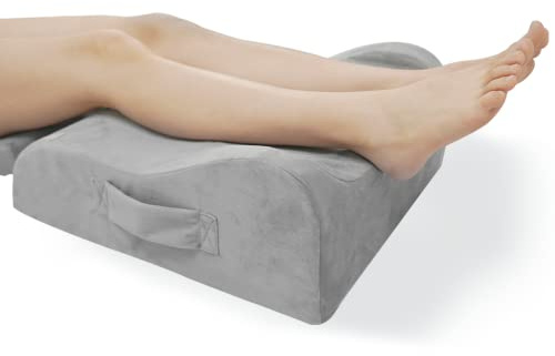 LightEase Memory Foam Leg, Knee, Ankle Foot Support and Elevation Pillow for Surgery Recovery