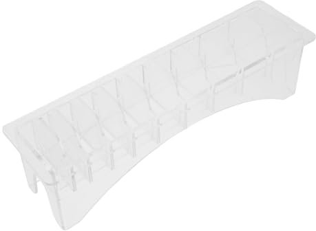 CANIGHT Clipper Comb Holder Organizer Transparent Comb Storage Case for Hair Cutting Tools Clipper Station Tray for Salon Home Use Compatible Various Hair Clippers