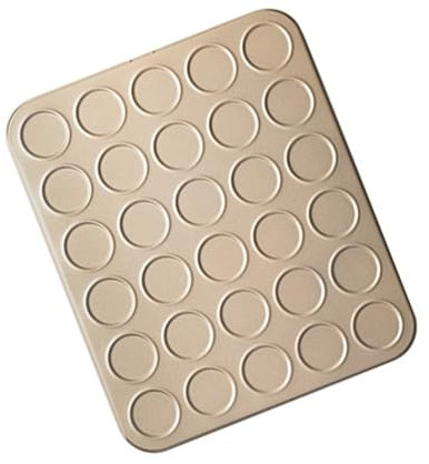 AOOOWER Teglie antiaderenti per macaron multifunzione a 30 fessure per una produzione rapida e uniforme dei biscotti
