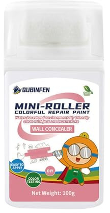 Mini färgrulle – röra liten rullborste med färg – 2-i