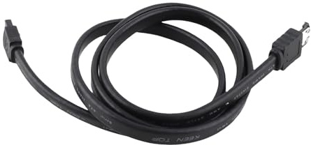 Câble de Connexion blindé ESATA vers Rallonge Haute Vitesse pour Disque Dur Externe 19,7 Matériau PVC pour Disques Durs et Lecteurs Optiques (100cm)