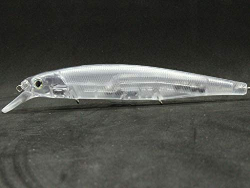 wLure 10 tomma omålade spigg crankbait toppvatten läpplös Jerkbait fiskedrag