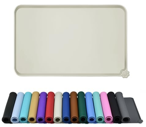 Reopet Silicone Pet Feeding Mat - Waterproof & Non-Slip Dog Cat Placemat