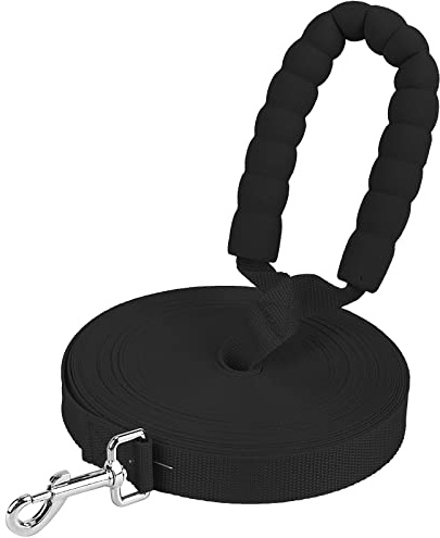 VENUSDALI Guinzaglio per Cani, Guinzaglio Addestramento per Cani 3M Con Maniglia Imbottita, Moschettone, Custodia Portabile, Motståndskraftig Leggings