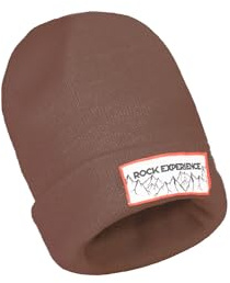 Rock Experience REUA01541-0274 VORLAGE Beanie Hat Unisex DEEP Taupe U