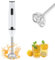 Handheld Immersion Blender Multifunctional Hand Blender Household Stainless Steel Electric Stick Blender Kitchen Gadget for Soup Smoothie Puree Sauce Juice