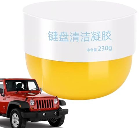 Gel de limpieza de coche, barro reutilizable para limpieza de grietas, limpiador de polvo para grietas, kit de detalles de coche, limpiador de ventilación de coche, herramientas de detalle automático
