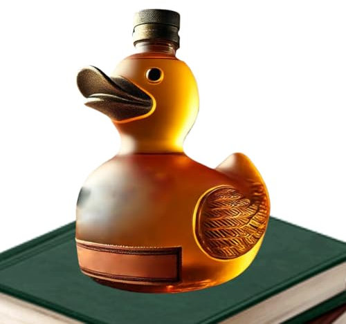 Caraffe da Whisky Bottiglia per Alcol, Decorativa Unisex per Amanti del Whisky Decorazione Casa e Collezione