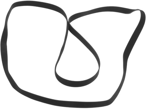 LIGIGWASH Correa De Repuesto para Tocadiscos y Grabadoras Casete Banda Plana De Goma Resistente y Flexible Adecuada para Fonógrafos y Reproductores Eléctricos Duradera y Elástica para Transm