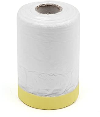 sourcing map Pellicule masquage Pré-enregistré Bande pour Voiture Protection décor 300x55cm