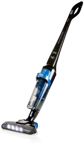 Domo DO221SV stick vacuum/electric broom Bagless Black,Blue 1 L