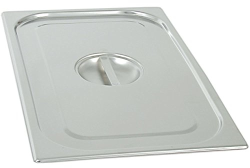 Morleos GN 1/4 Deckel Gastronormbehälter aus rostfreiem Edelstahl 265 x 162 mm | stapelbar & rostfreier GN Behälter | Gastronomie-, Event- & Catering Zubehör aus robusten 0,7 mm Stahl