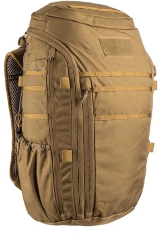 Eberlestock Switchblade Pack – Sac à dos tactique EDC à profil bas pour un maximum d'espace et d'organisation, Marron, Sacs à dos de jour