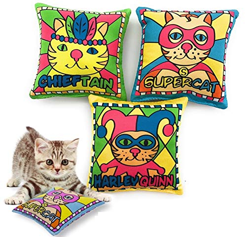 ELANOX Spielmäuse 10 Stück wahlweise Weiss oder Mehrfarbig (3 Schmusekissen)