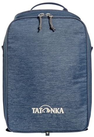 Tatonka Kühltasche Cooler Bag S (6l) - Isolierte Tasche für Rucksäcke bis 20 Liter Volumen - Mit Innenfach für Kühlakkus und 2 Reißverschluss-Öffnungen (vorne u. Oben) - 22 x 12 x 30 cm (Navy)