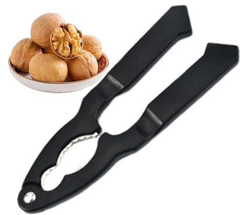 Tewzafiya Nutcracker Tool, Nutcracker, Robust Chestnut Cutter, Walnut Tongs, Open Clip - Nut Peeler Crab Crabcracker, Nut Opener Tongs with Comfortable Handle for Nut Shop