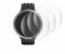Savvies 4 Stück Full-Screen Schutzfolie für Amazfit Active 2 Full-Cover Displayschutz-Folie [3D Curved, Transparent, Anti-Fingerabdruck]