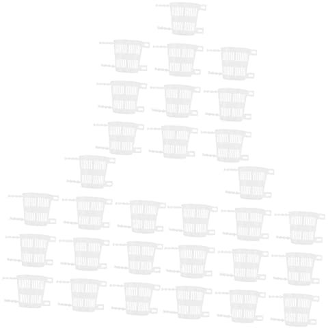 Toddmomy 30pezzi Vasi Per Controllo Trasparenti Contenitori Per e Cesti Per Per Coltivazione e