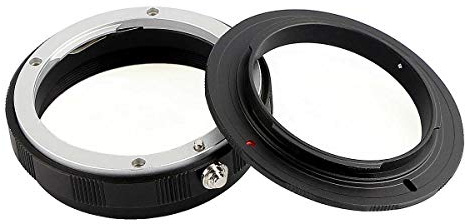 62mm Metal Macro Reverse Adapter Ring Camera Mount Lens Converter + Rear Lens Mount Protection Ring Compatible with Nikon F AI AF Mount DSLR Camera and Lens AI-62K