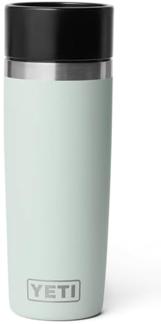 YETI Rambler 16 oz (473 ml) Travel Bottle with 100% Leakproof Hotshot Commuter Cap, Vacuum Insulated Stainless Steel Coffee Flask for Travel & Commute, Ridgeline