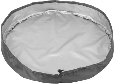 VALICLUD Funda para Cubo de Agua 65X10 CM de Tela Oxford 210D Cubierta Protectora para Barril Químico y Lluvia Tapa de Batería Resistente para Uso Exterior y Jardín