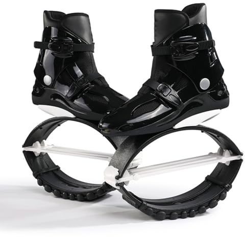 HPFHSJ Zapatos de Rebote Zapatos de Salto Antideslizantes, con Calcetines Interiores Desmontables, para Adultos y Adolescentes.(XL)