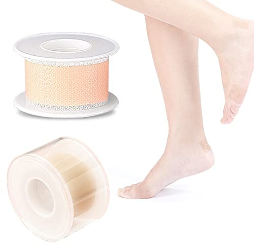 100 cm Invisible Blister Plasters Bandages Hydrocolloid Gel Dressing Blister Cushion Pads Multi-Purpose Foot Care Tape Waterproof Blister Protector for Blisters and Chafing