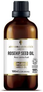 Amphora Aromatics COSMOS Organic Rosehip Seed Oil 100ml
