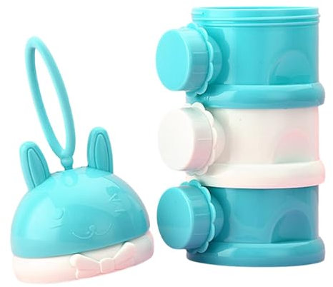 Boîte à lait en poudre – Boîte de rangement pour aliments pour à 3 couches, boîte de lait anti-déversement, récipient à lait en poudre, boîte de formule pour les activités de plein air