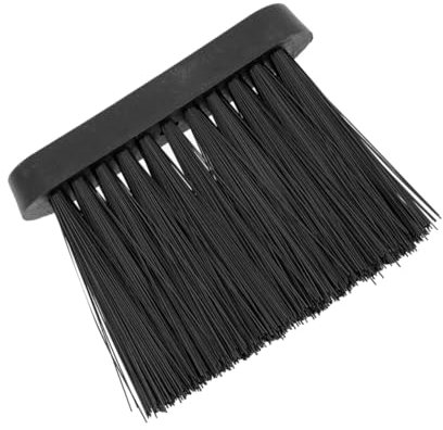 GLEAVI Cepillo Para Limpiar Chimeneas Escoba De Mano Con Cabezal Repuesto Suave Para Barrer Ceniza y Polvo Limpiador De Hogar Para Fuego Chimenea