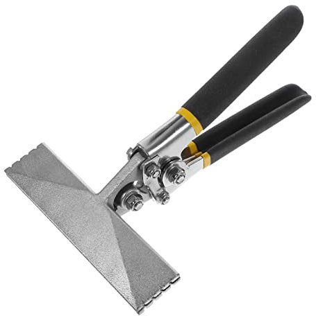 SHINEOFI Piegatrice Manuale Per Metalli Pinza a Becco D’anatra 150 Mm Utensili Per Lamiera Impugnatura Ergonomica Per Piegare e Appiattire Metallo in Spazi Ristretti