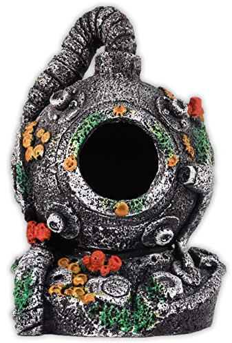 Aqua One Diver Helmet Small 24cm x 15cm x 15cm Aquarium Decoration Ornament