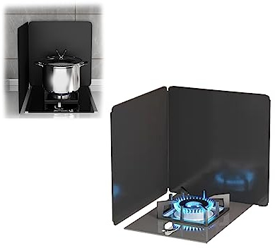 Cubre salpicaduras de sartén，Protector Salpicaduras Cocina，Plegabl Protector de Aceite，Protector salpicaduras，Aceite antisalpicaduras，Para placas de cocción, placas de gas, sartenes ( Size : C )