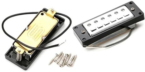 gitarr pickup 6 Strings Gitarr Pickuper Svart Ram Humbucker Elgitarr Tillbehör Hållbar