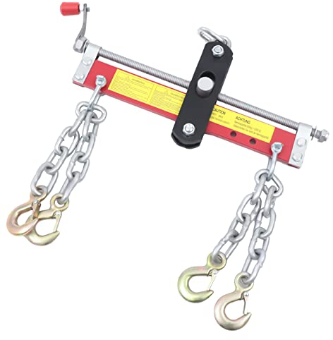 XUEMANSHOP Puente de motor, 900 kg, soporte para motor, 260 mm-315 mm, equilibrador de posicionamiento de grúa