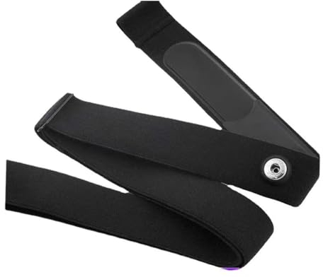 Soft Strap Ersatz Brustgurt verstellbar für Cardio-Sensor (70 cm bis 105 cm),Abstand 45mm,Bluetooth Ant+ Cardio-Gürtel, kompatibel mit Garmin, Wahoo, Polar, Bryton, pulsgurt mit Sensoren