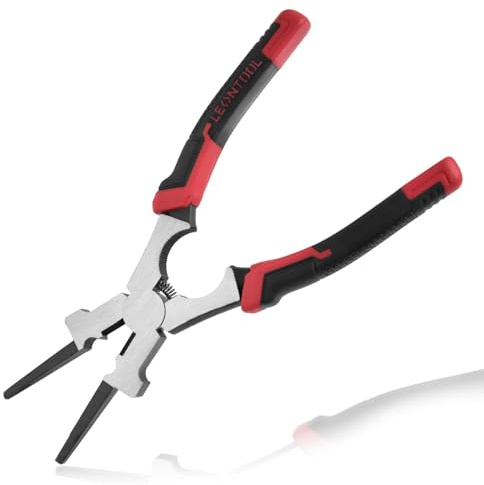 LEONTOOL 8.7 MIG Pince à souder Outils de soudage multifonctions avec nettoyeur de buse MIG Coupe-fil pour le soudage, l’électricité, la mécanique, l’atelier et l’usage domestique