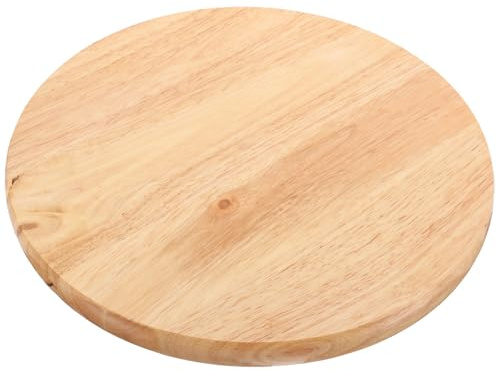 HOMSFOU Assise Bois Tabouret Bar Rond 29,5 CM Remplacement Facile pour Tabouret Cuisine et Restaurant