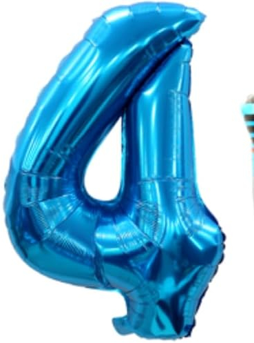 81 Piezas Thomas Decoración 4 Años, Vajilla y Globos de Cumpleaños, Fondo y Tarta Thomas, Happy Birthday Banner