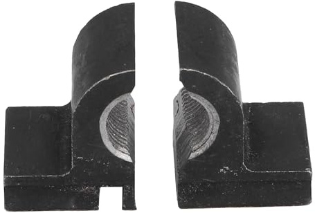 2 ST Metrisk Skruvmutter CJ0618 Halvmutter öppen Mutter 1,5 Mm Delning Split Type Mutter för små Svarv Reservdelar