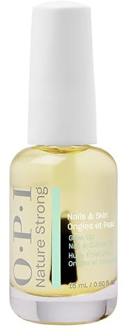 OPI Nature Strong Skincare Glow Up Nail and Cutlicle Oil - Olio Per Unghie E Cuticole Con Vitamina E, Per Cuticole morbide e nutrite – 15ml