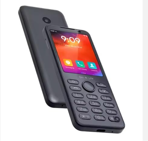 F21 PRO Smart Button Phone, 2.8 inch Touchscreen, 3GB RAM 32GB ROM, Android 11, 4G Unlocked, 5MP Camera, Black, Type C
