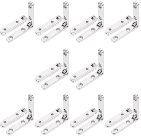 Charnière Décorative en Alliage de Zinc 90 Degrés 20 Pièces | Fermeture Silencieuse, Pliable, pour Boîte à Bijoux et Coffret en Bois