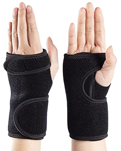 Wrist Splint for Carpal Tunnel, Provides Wrist Support Brace for Joint Pain, Arthritis, Tendonitis, Adjustable Strap Hand Support Stabilizer for Fractures, Sprains, Relieves Pain Promote recovery