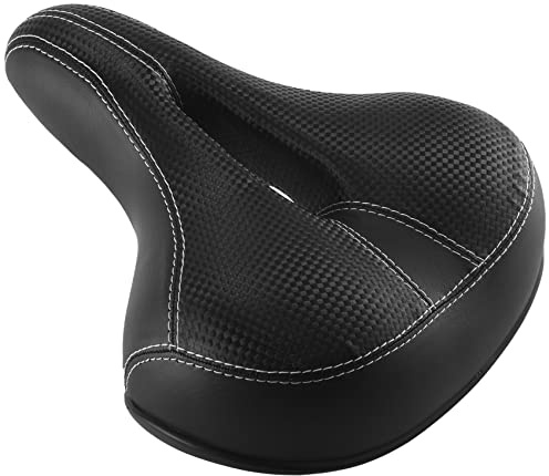 Giuneuow Bicicleta Ciclismo Big Bum SillíN Road Bike Wide Soft Pad Comfort Cushion